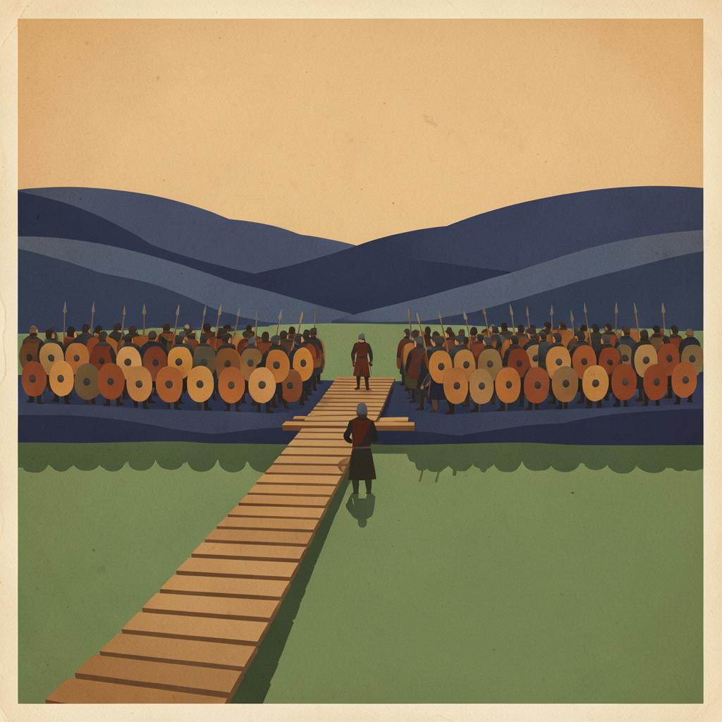 Artistic illustration of Battle of Stamford Bridge