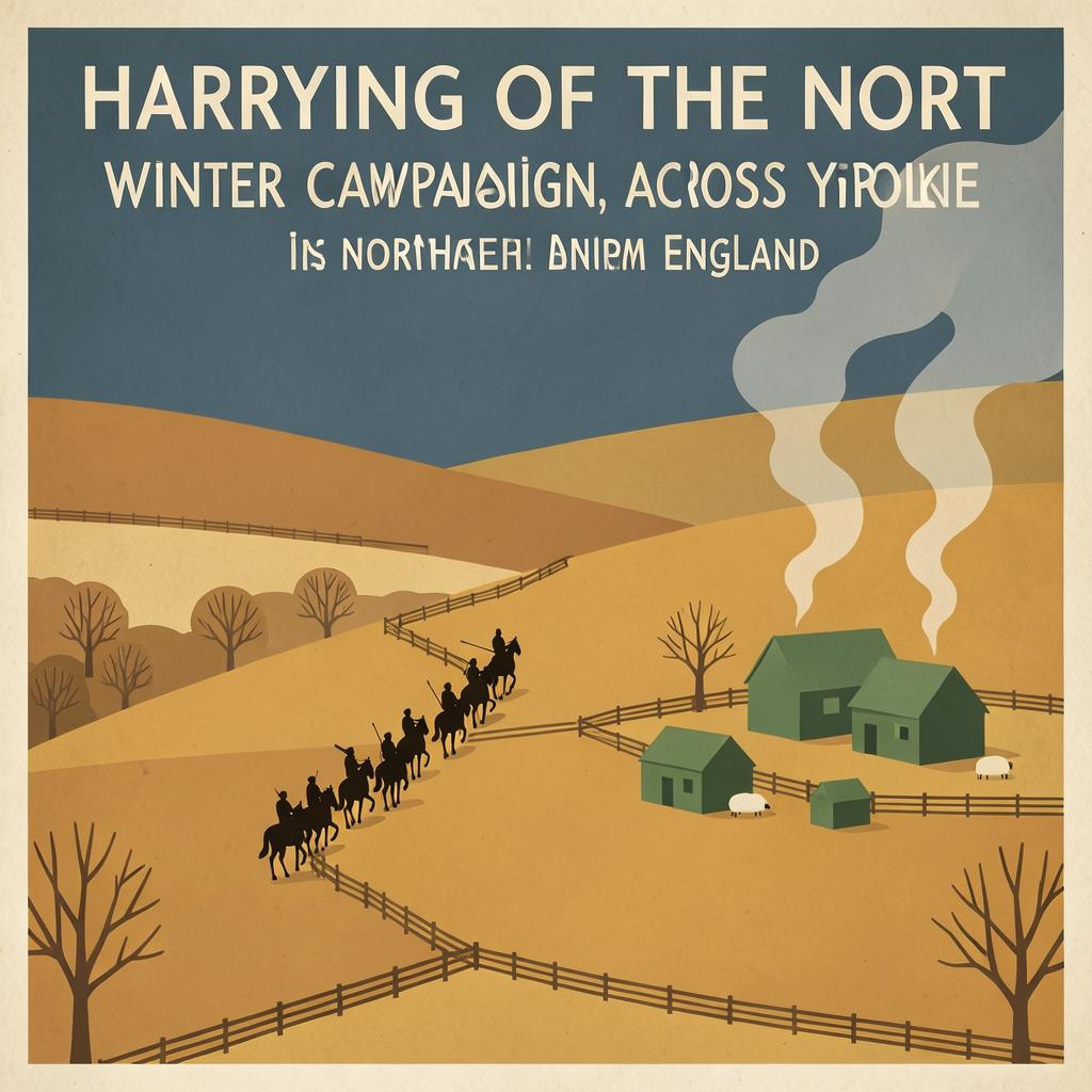 Artistic illustration of Harrying of the North